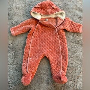 Nordstrom Baby Burnt Orange Desert Dottie Print Bunting Size 6 Months